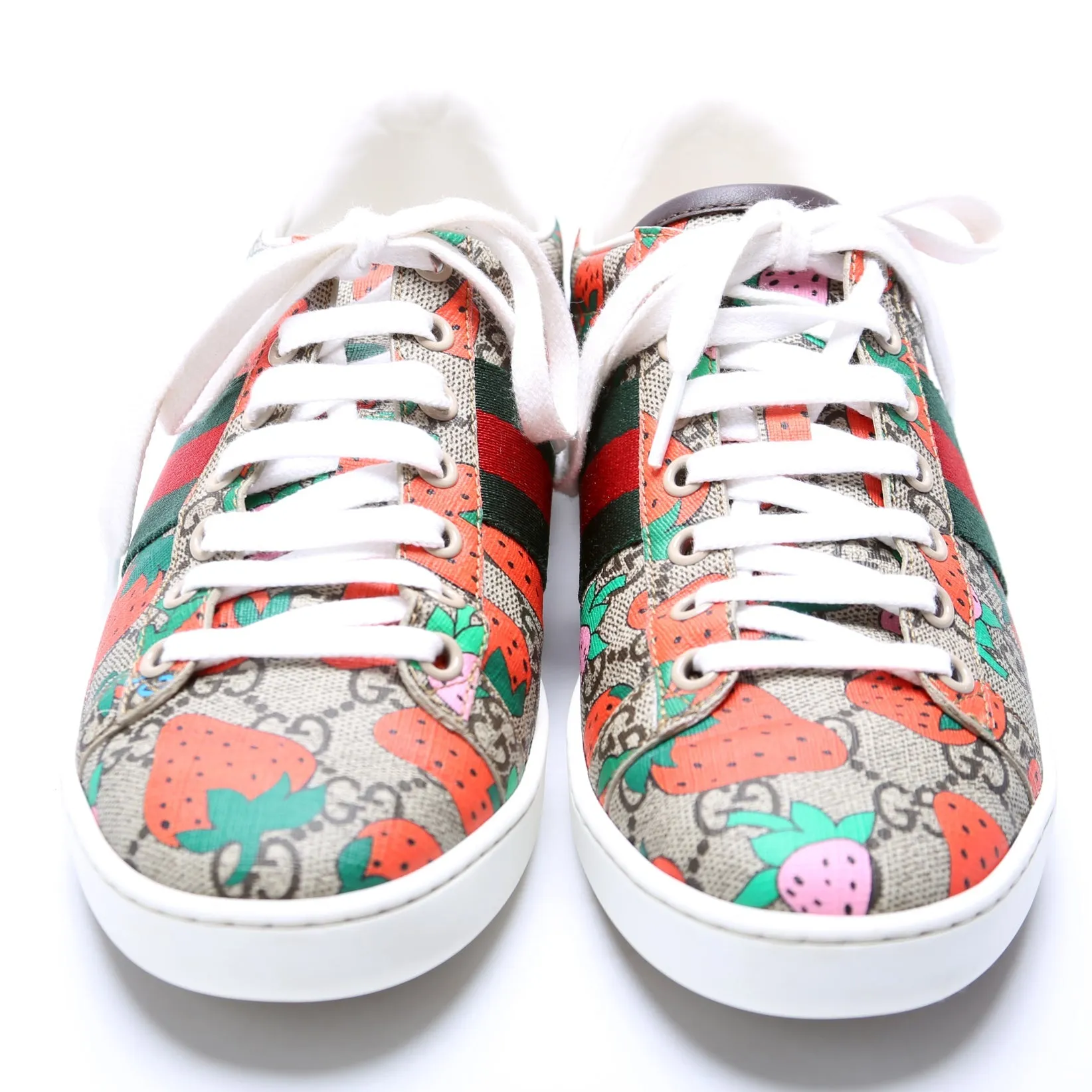 Ace Web Strawberry Sneakers Size 36.5