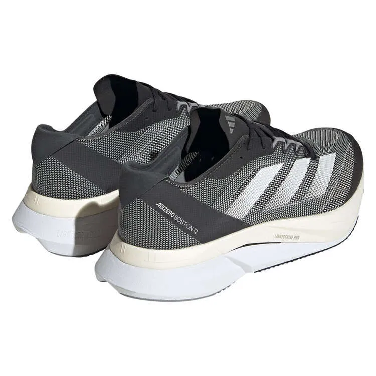 Adidas Adizero Boston 12 Women's Black White Carbon