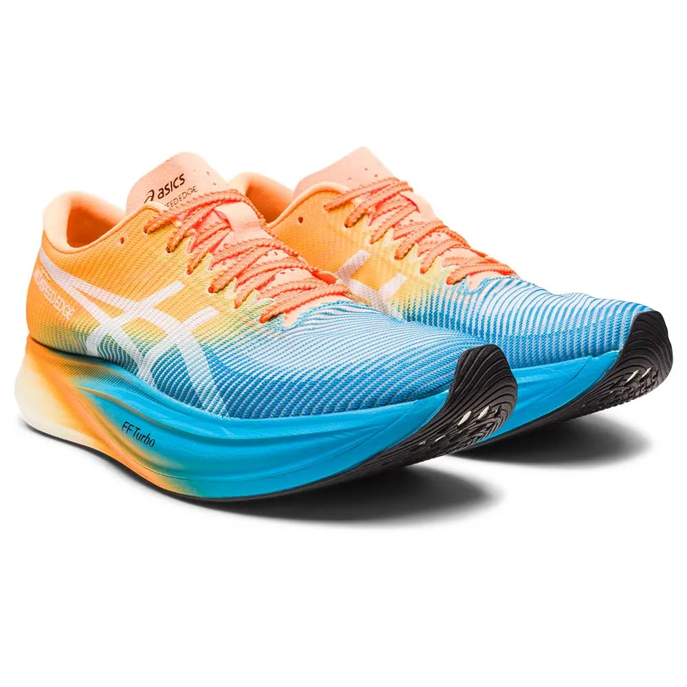 All Gender Metaspeed Sky  Running Shoe- Orange Pop/Island Blue- Regular (D)