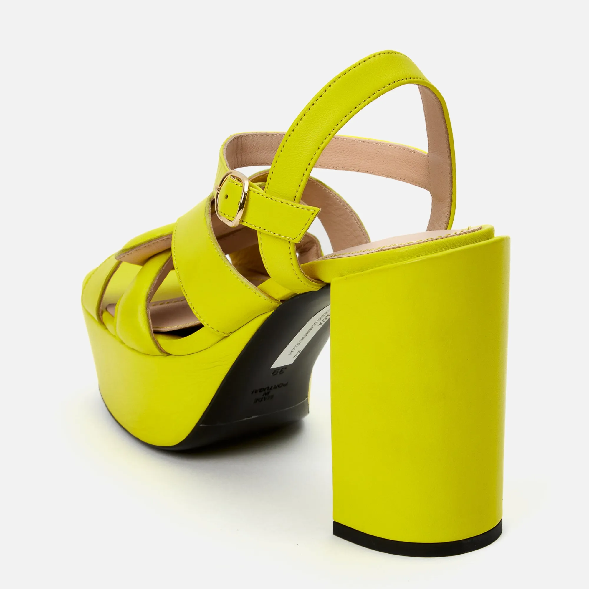 ANNA platform sandal - Lemonpeel