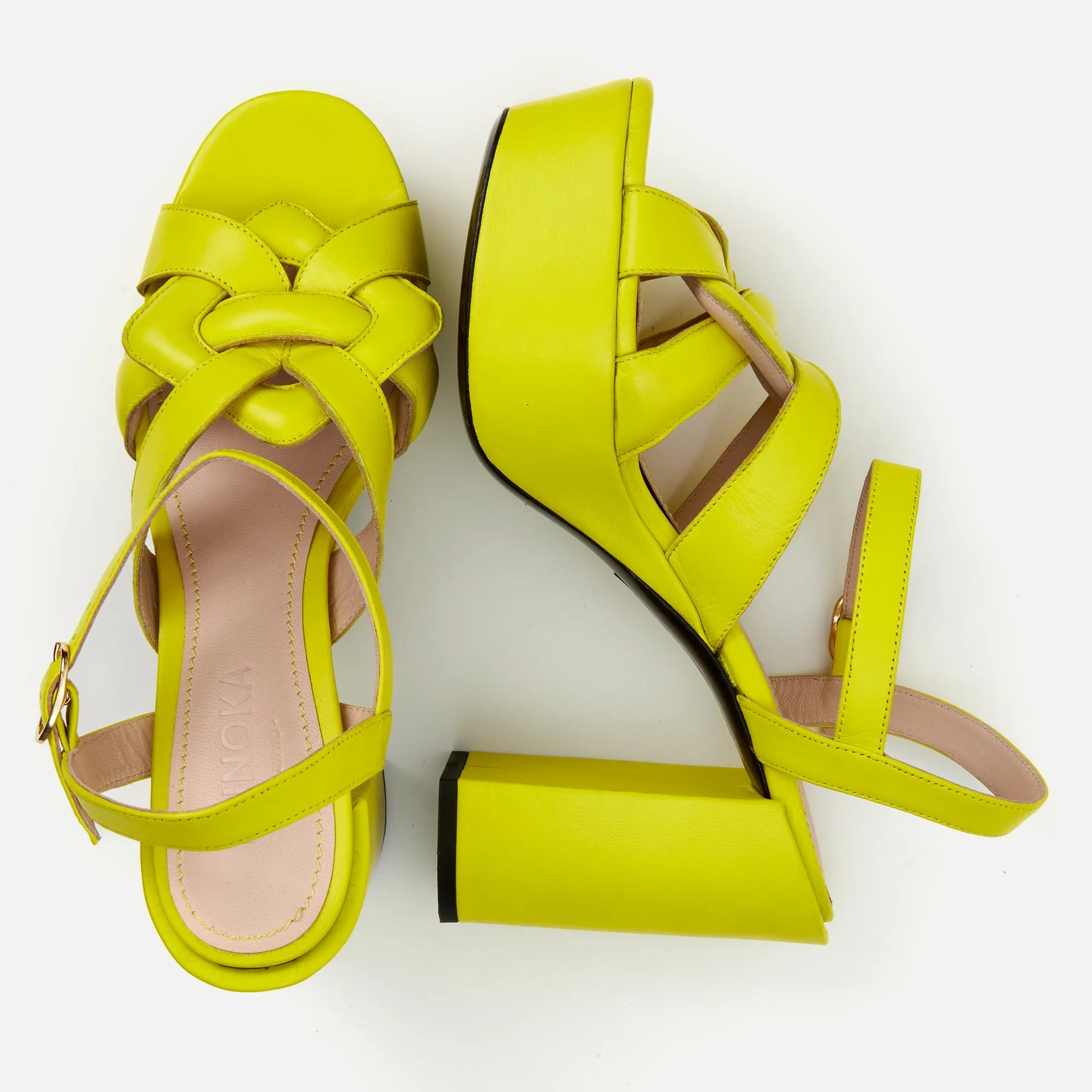 ANNA platform sandal - Lemonpeel