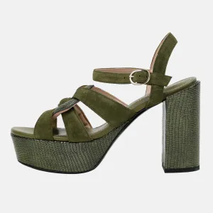 ANNA platform sandal - Sycamore