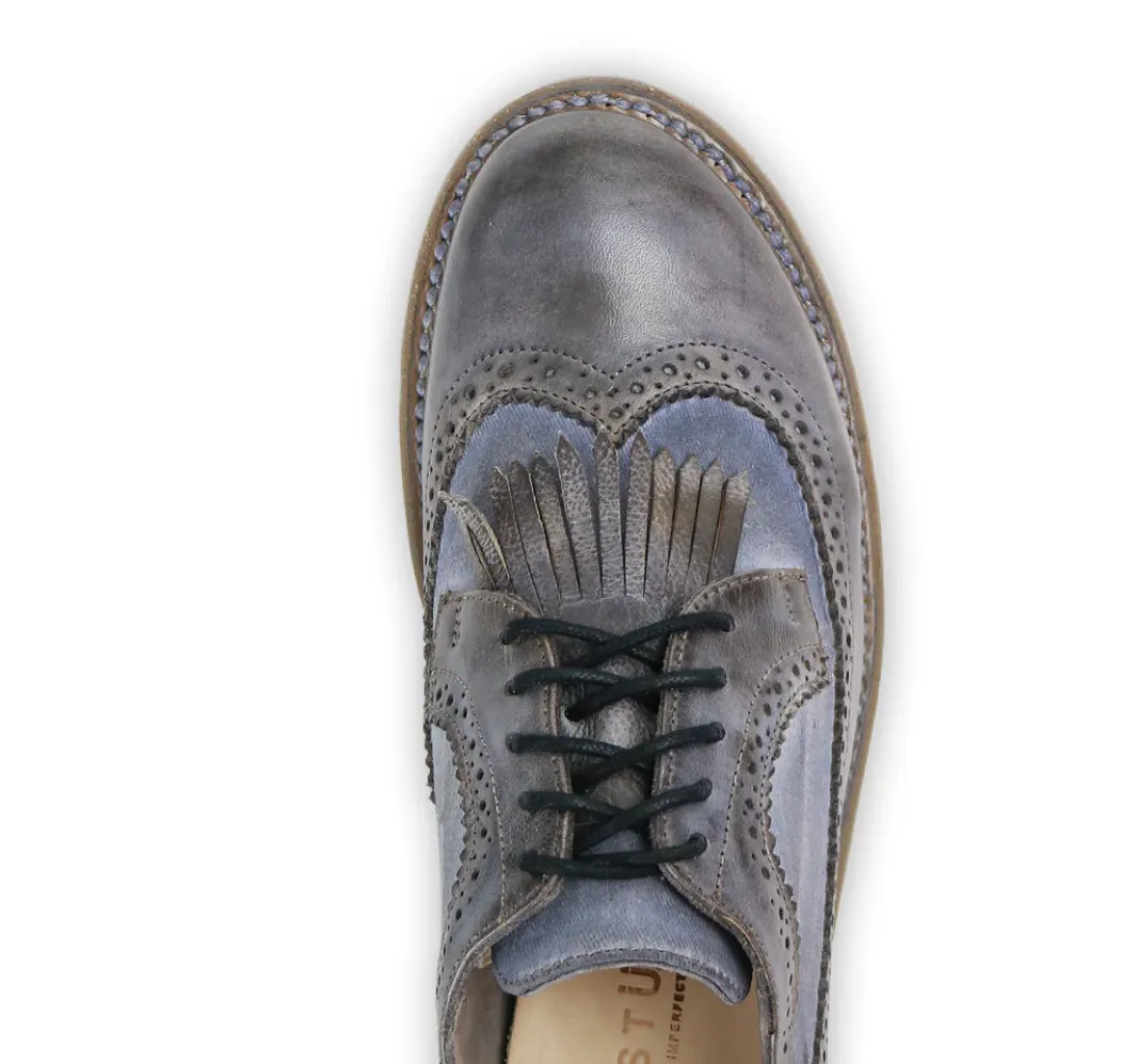 Bedstu Leather Lace Up Oxford Lita K