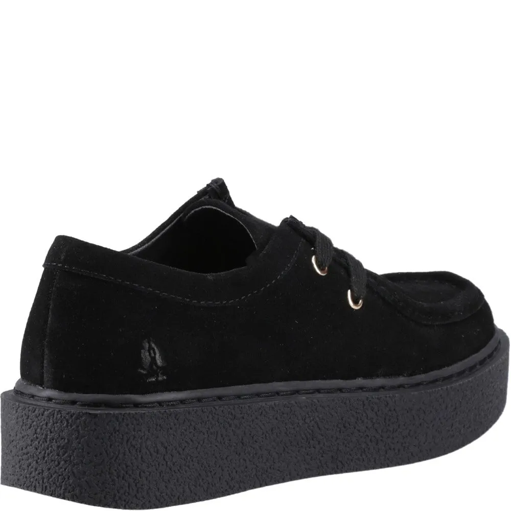 Black Bridie Suede Moccasins
