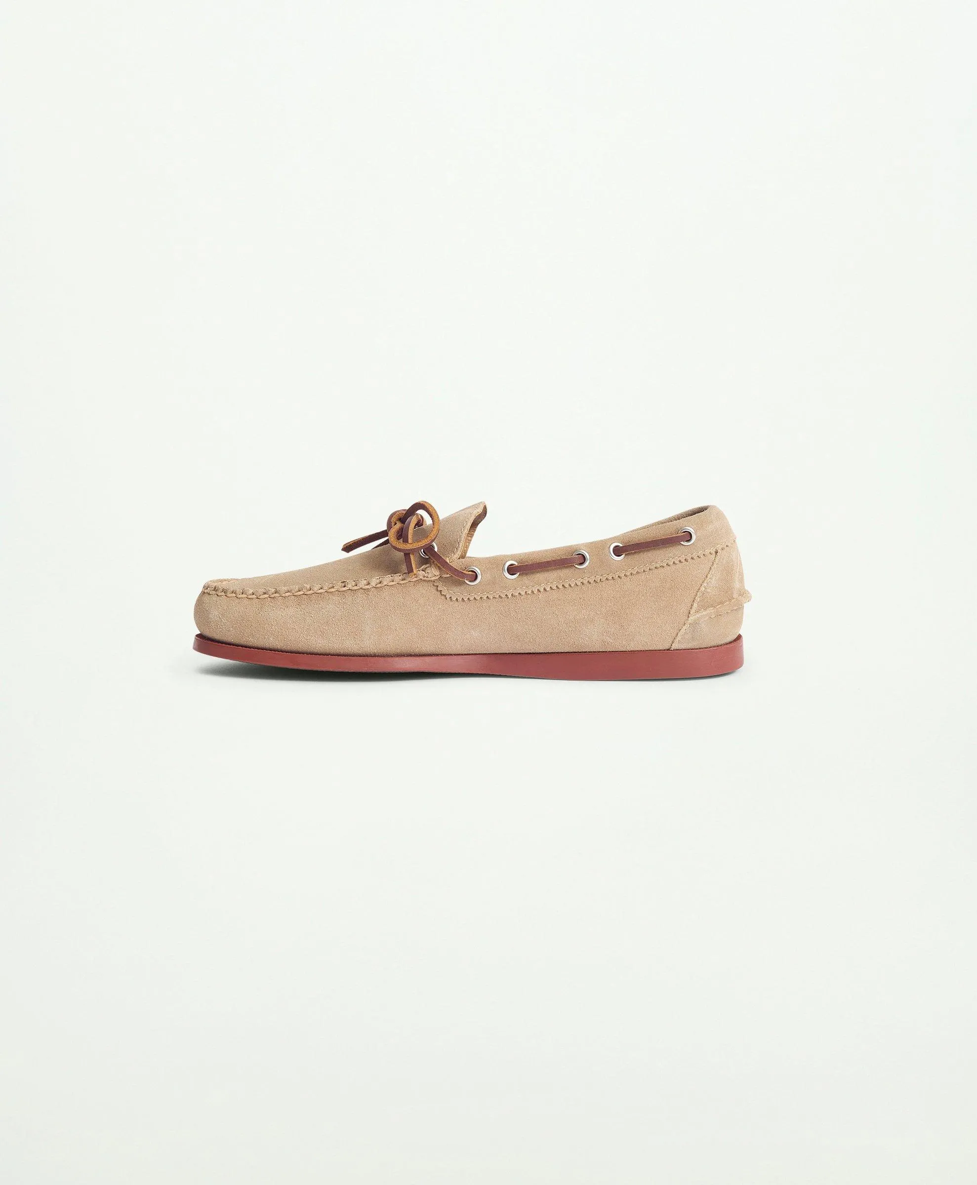 Brooks Brothers Sconset Camp Moc in Suede
