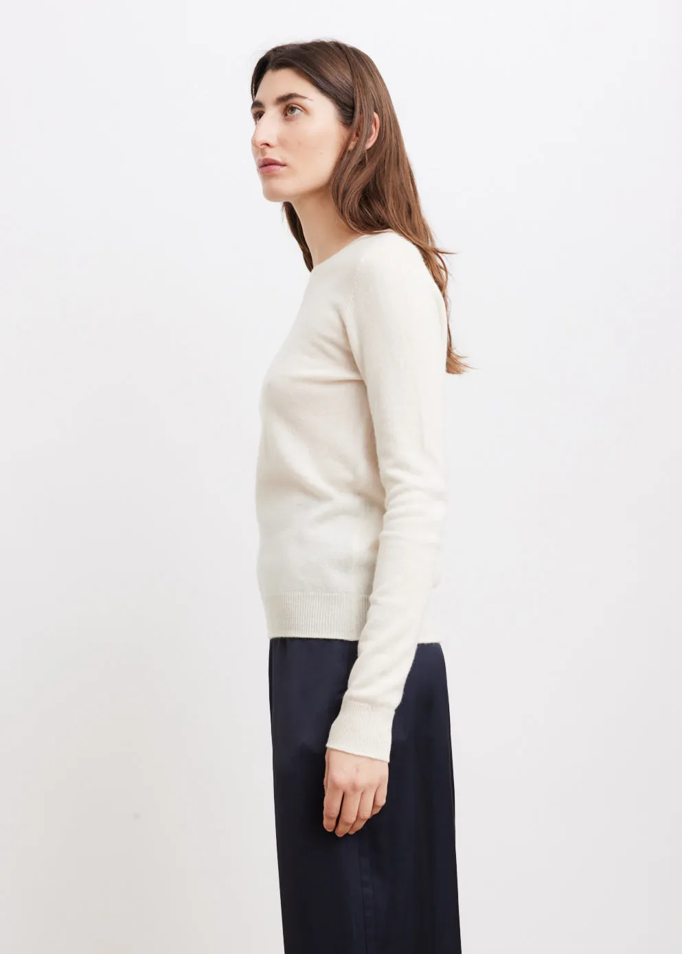 Cashmere Slim Crew Sweater