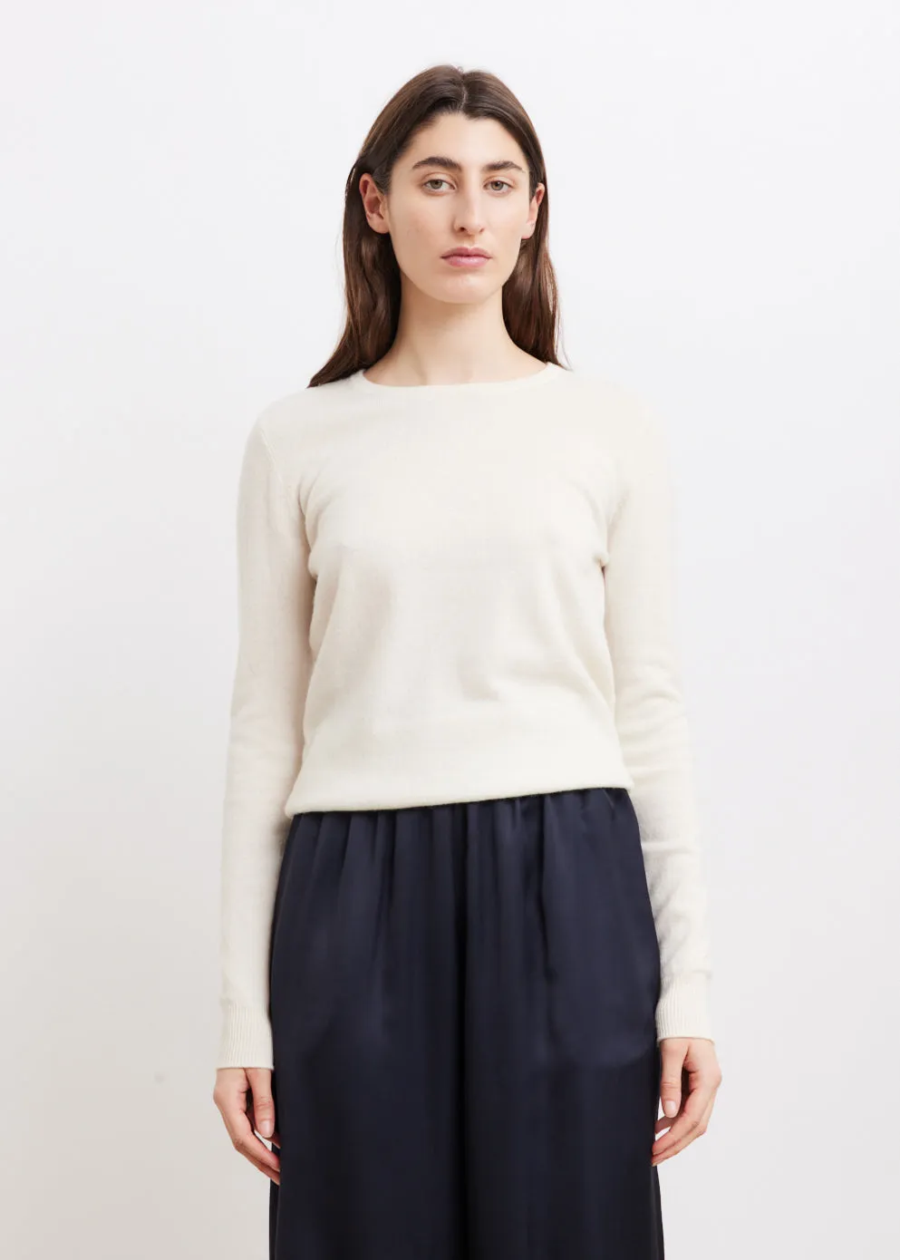 Cashmere Slim Crew Sweater