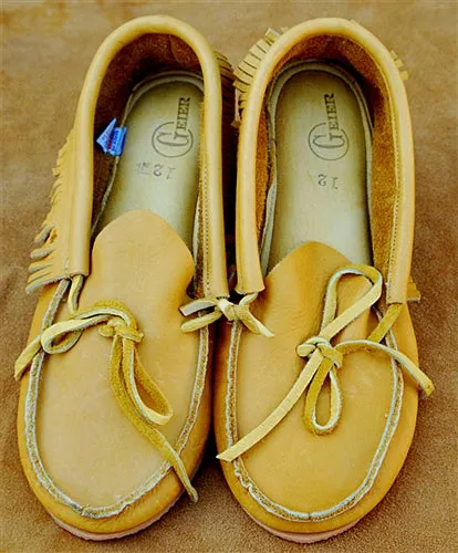 Geier Gloves 7001 LowTop Moose Leather Moccasin (Made in USA)