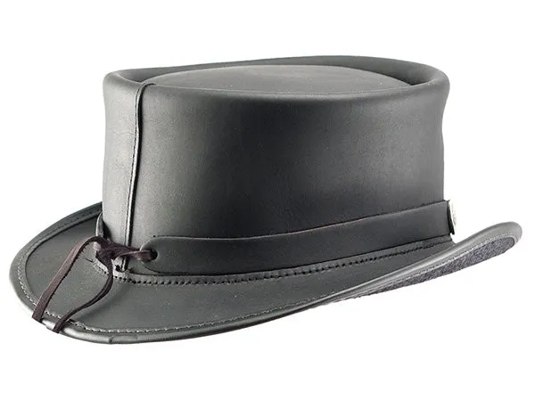 Head n Home El Dorado Leather Top Hat