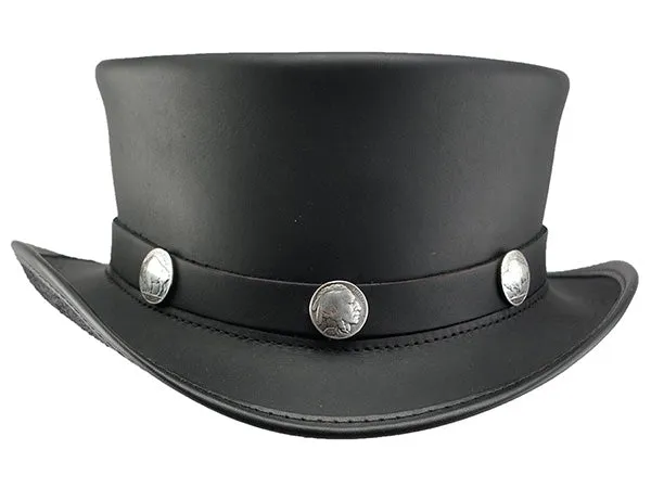 Head n Home El Dorado Leather Top Hat