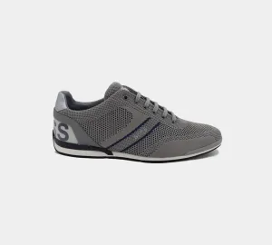 Hugo BOSS Saturn_Lowp_knlg 50432830 030 Trainers Medium Grey UK 5-9