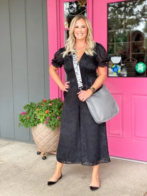 Hutch Odette Black Wanderlust Jumpsuit