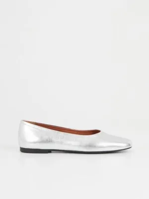 JOLIN BALLERINA | SILVER METALLIC