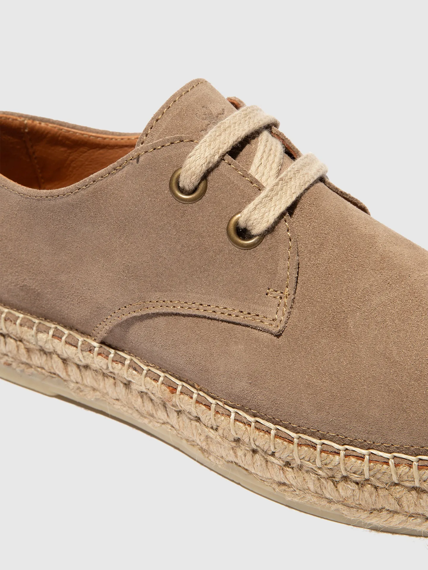 Lace-up Espadrilles PETH525FLY BEIGE