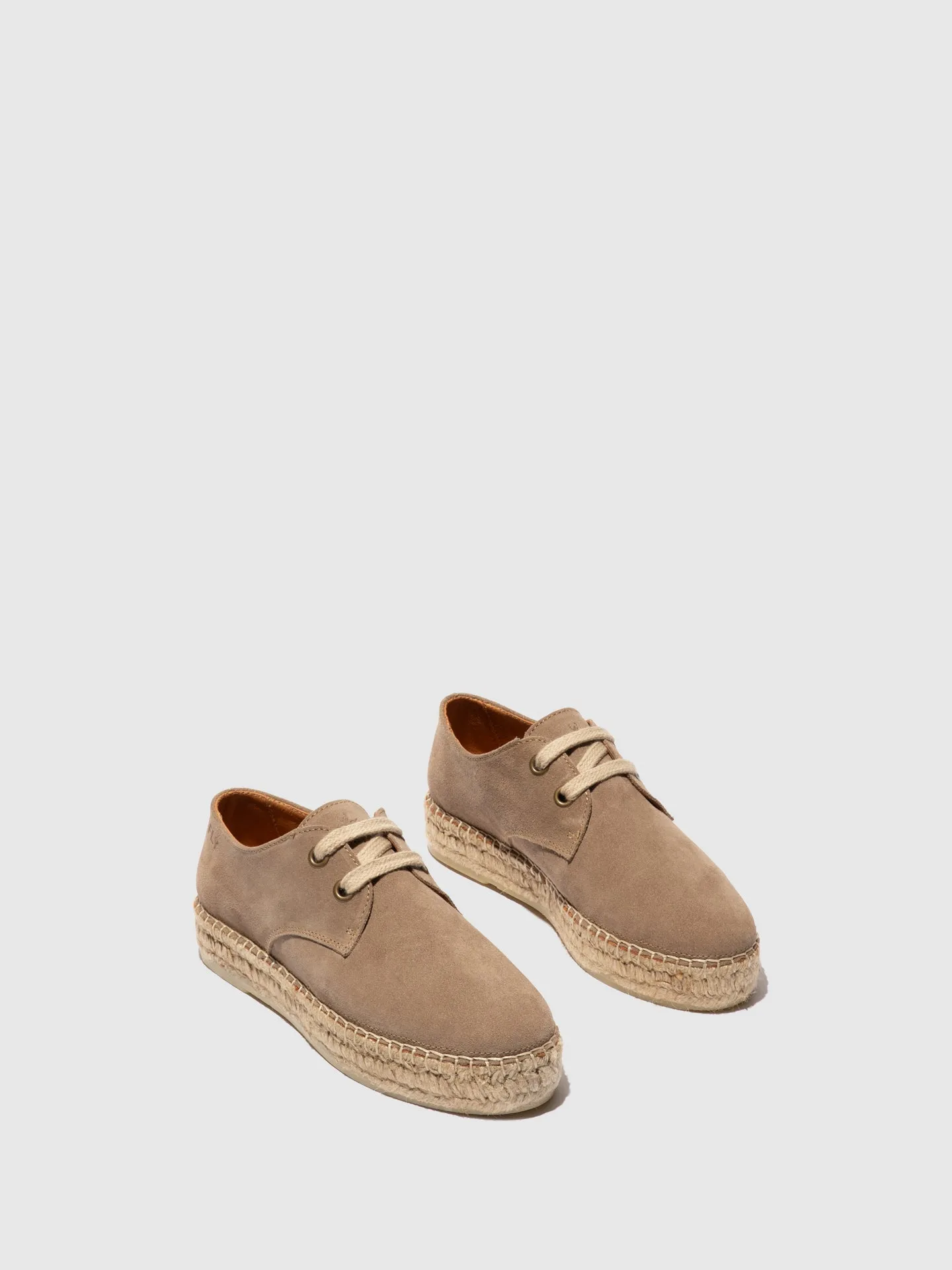 Lace-up Espadrilles PETH525FLY BEIGE