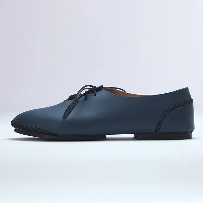 Medan Moccasin 2.0 | Navy Calfskin Leather