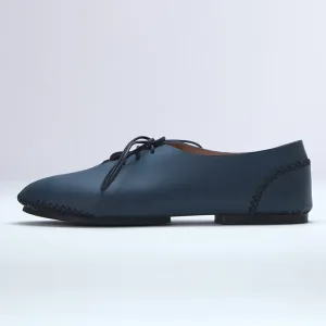 Medan Moccasin 2.0 | Navy Calfskin Leather