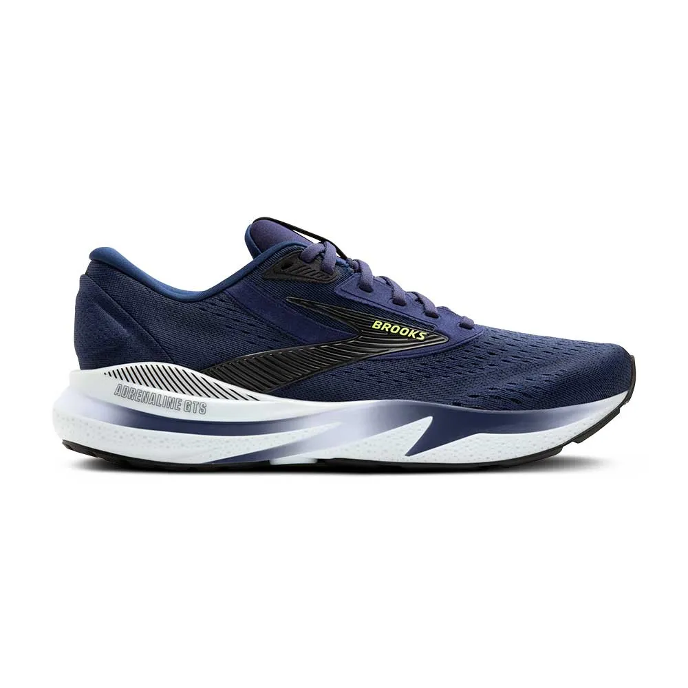 Men's Adrenaline GTS 24 Running Shoe - Peacoat/Black/Sharp Green - Regular (D)