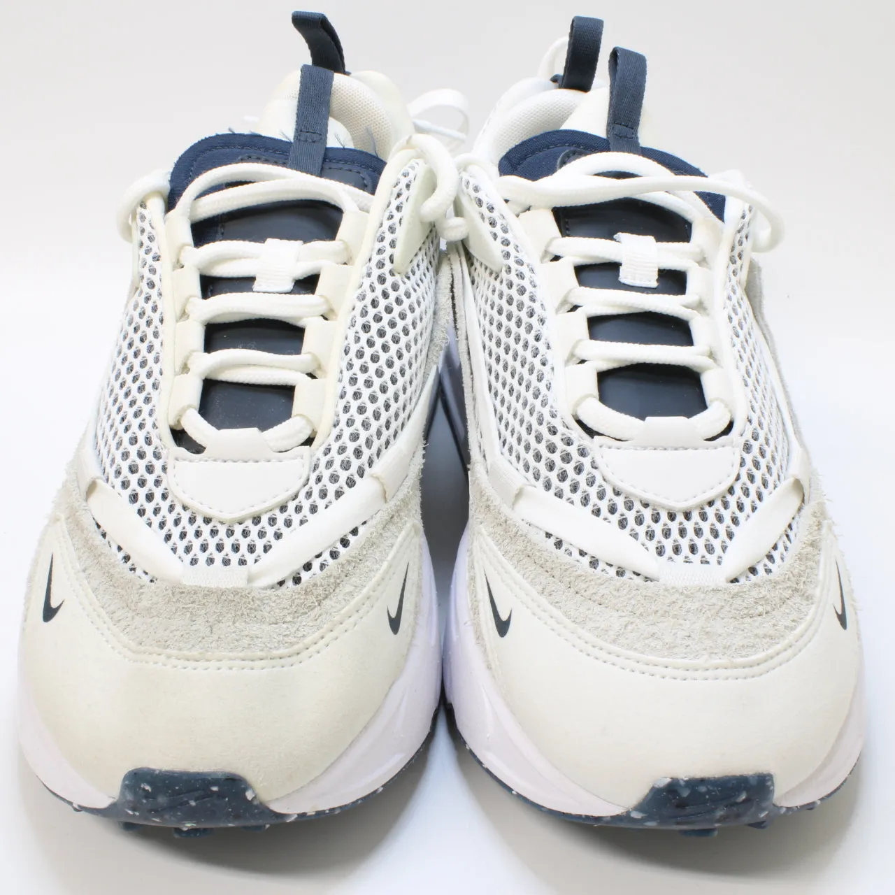 Nike Air Max Furyosa Summit White Armory Navy Light Bone Uk Size 7