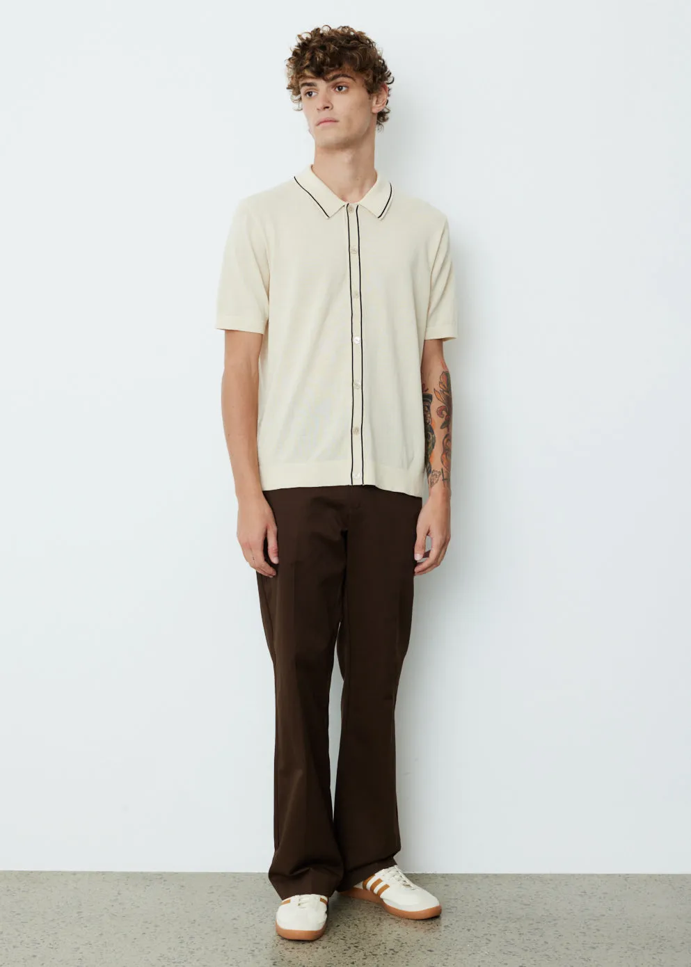 Nolan Button Polo Cardigan