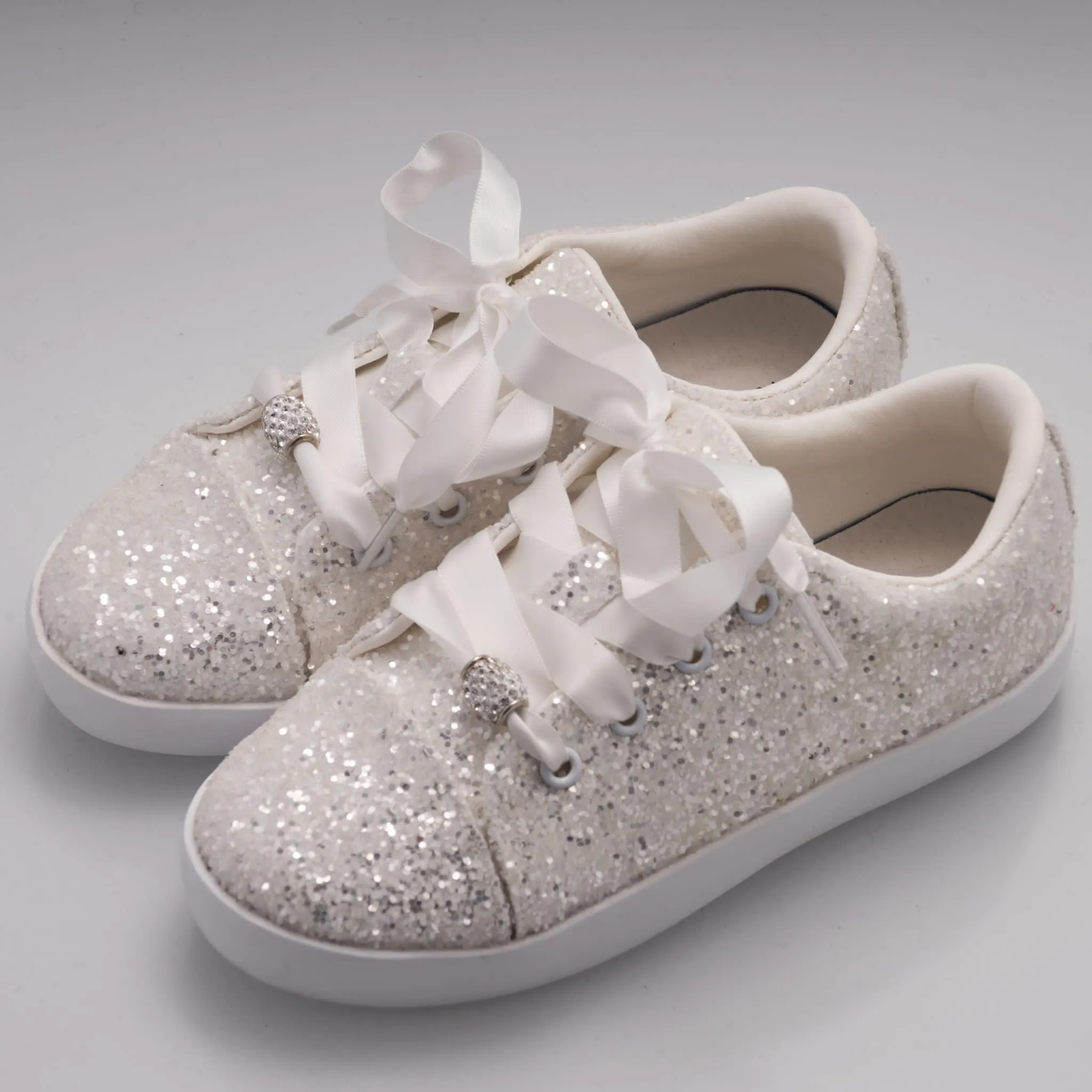 Paula's Communion Sparkle Occasion Trainers