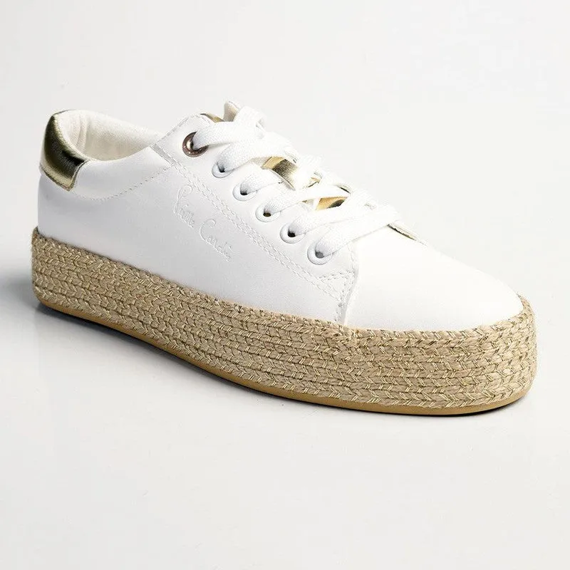 Pierre Cardin Bijou 1 Espadrille Sneaker - White