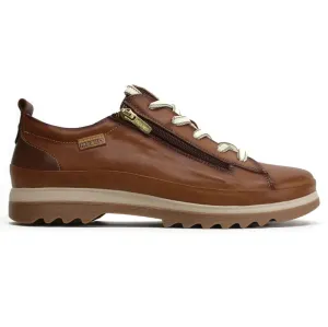 Pikolinos Women's Vigo W3W-6979 Leather Zip Casual Shoes Brandy Brown