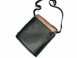 PURSE - CENTRAL PARK Small Two Sided Zipped Cross-body (CP 8732)