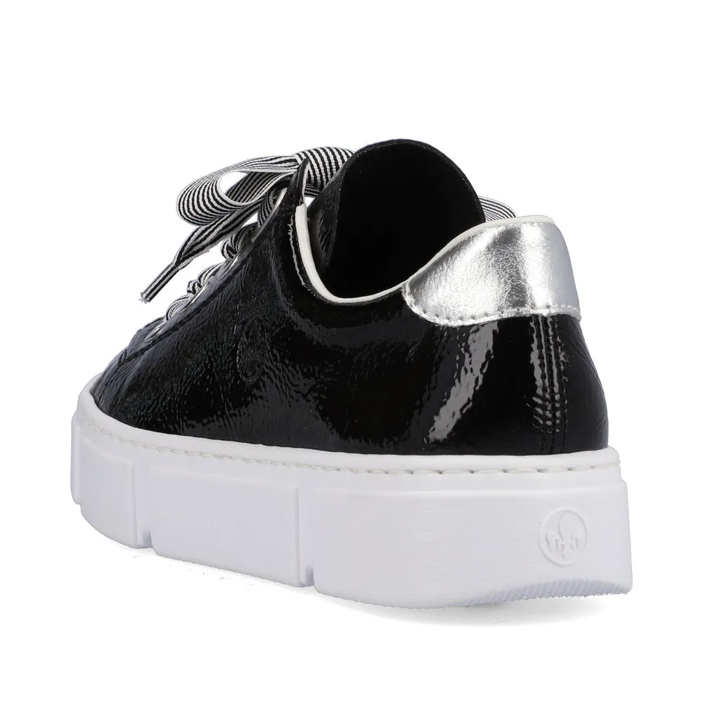 Rieker Ladies Ribbon Lace Sneaker
