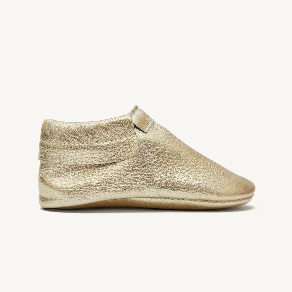 sunny gold baby moccasins