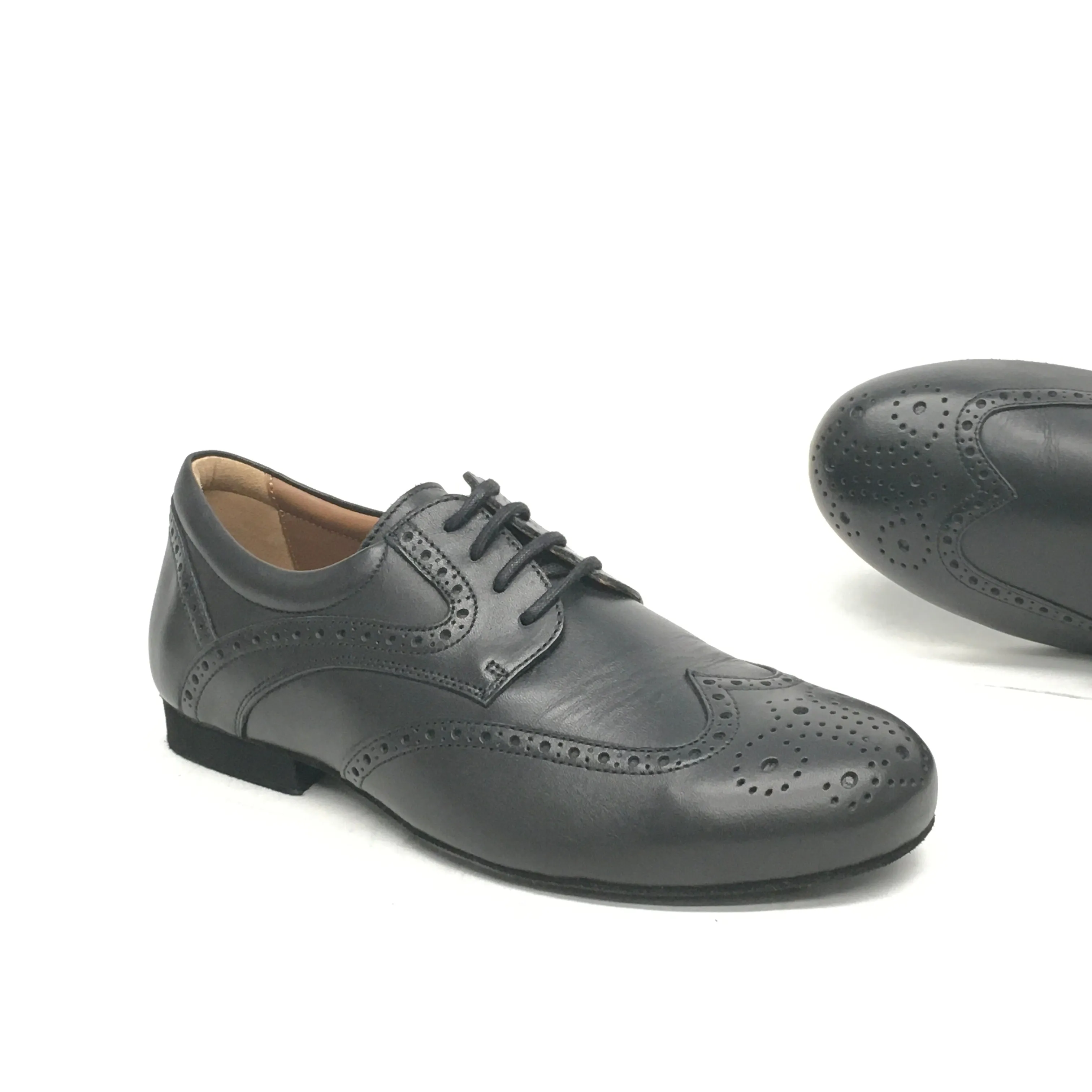 TopTanz-Mens: Tango XL | 1.0" Standard: Black Leather | Removable Insole | XW