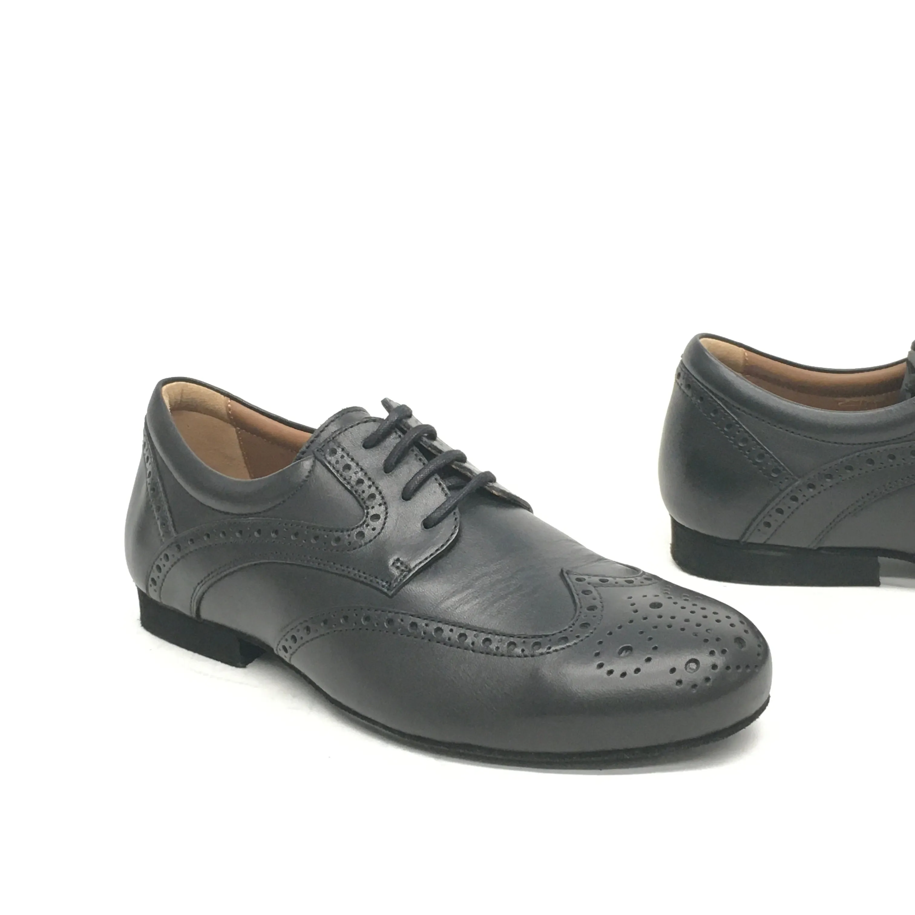 TopTanz-Mens: Tango XL | 1.0" Standard: Black Leather | Removable Insole | XW