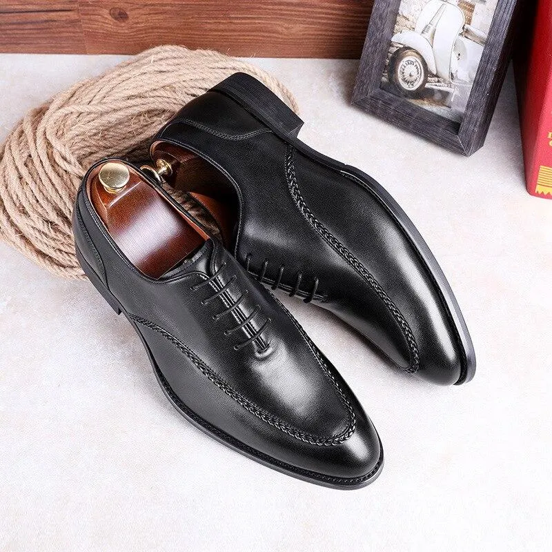 West Louis Brogues Retro Gentleman Oxford Shoes