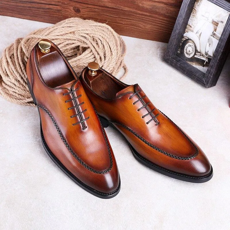 West Louis Brogues Retro Gentleman Oxford Shoes
