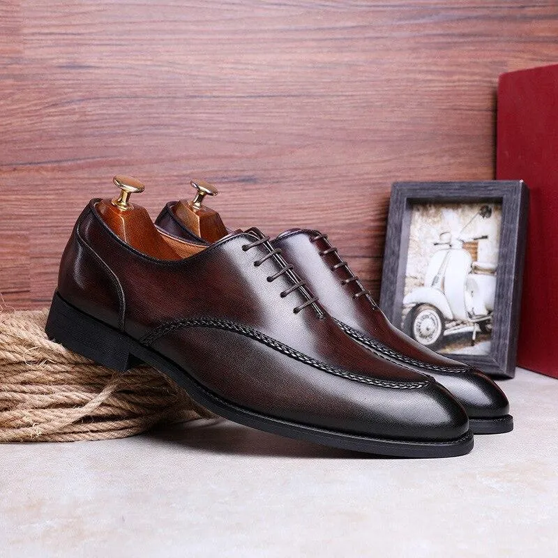 West Louis Brogues Retro Gentleman Oxford Shoes