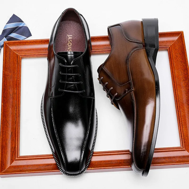 West Louis Business Men Leather Elegant Shoes