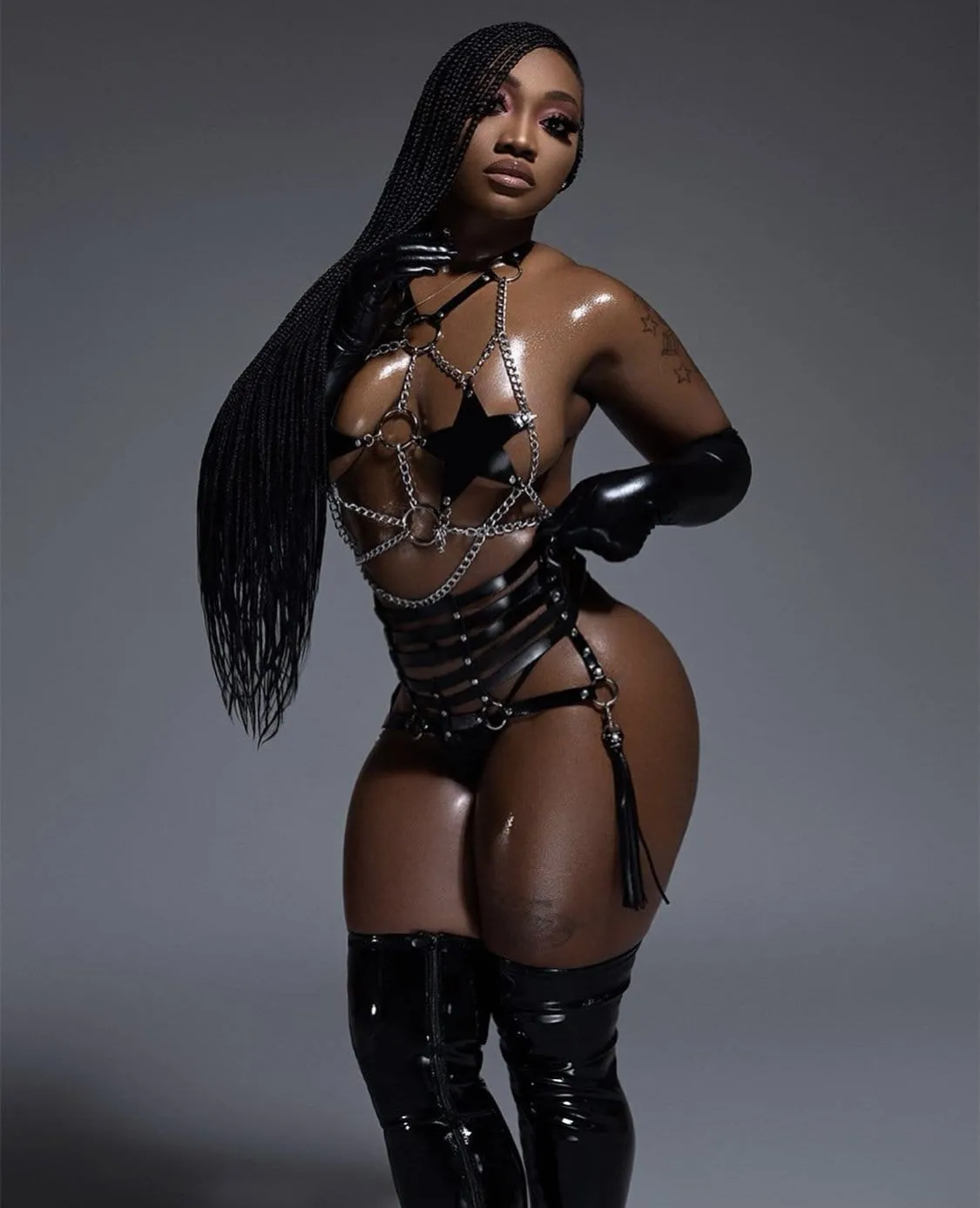 Wild Side Rave Lingerie Set